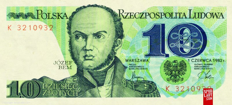 Element - Reprint banknotu 10 zł