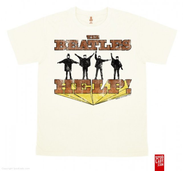T-shirt mski "Beatles" Help