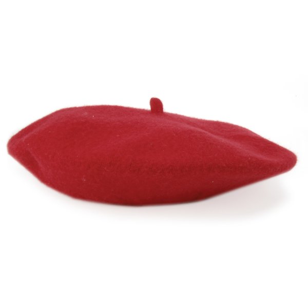 Beret czerwony