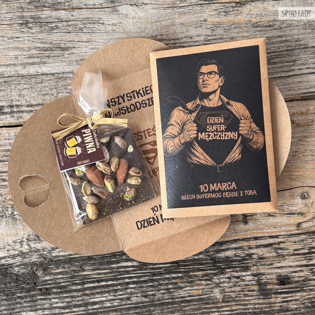 Czekoladka w opakowaniu dla Super M�czyzny
