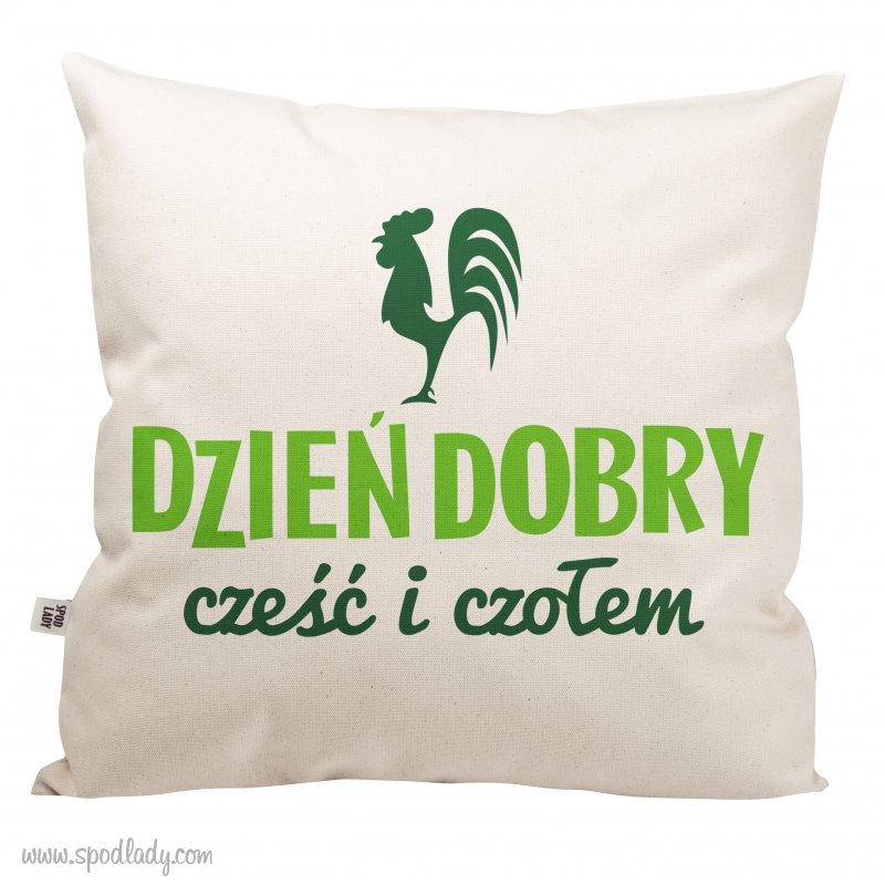 Poduszka "Dzie Dobry"