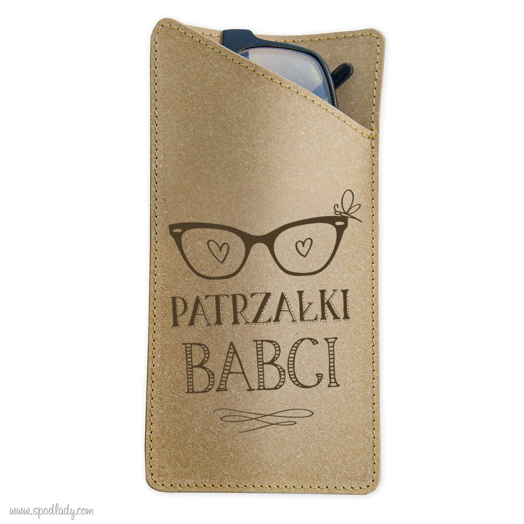 Etui na okulary "Patrzaki babci"