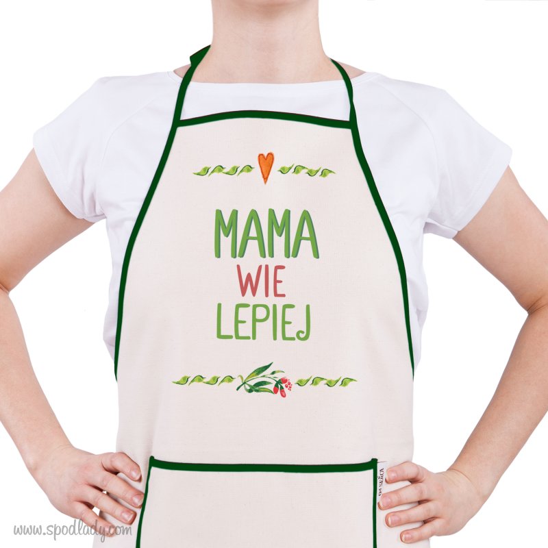 Fartuszek "Mama wie lepiej"