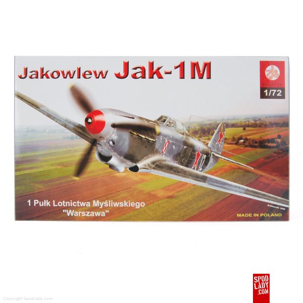 Samolot Jakowlew Jak1 model plastikowy