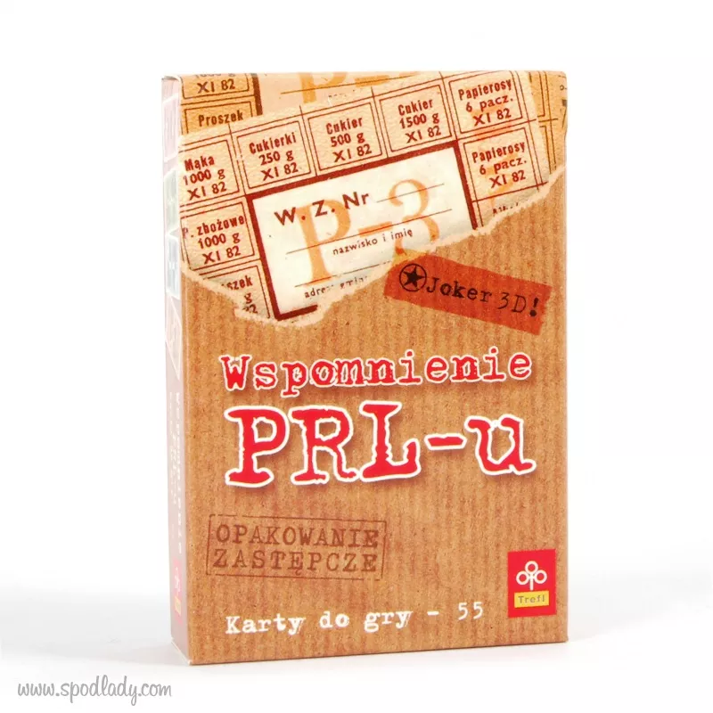 Gra karty Wspomnienie PRL-u