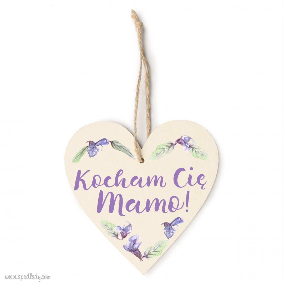 Zawieszka lawendowa "Kocham Ci Mamo"