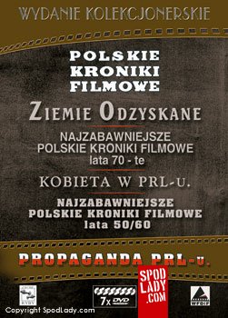 Polskie Kroniki Filmowe - Kolekcjonerskie wydanie boxu z 7 pytami DVD