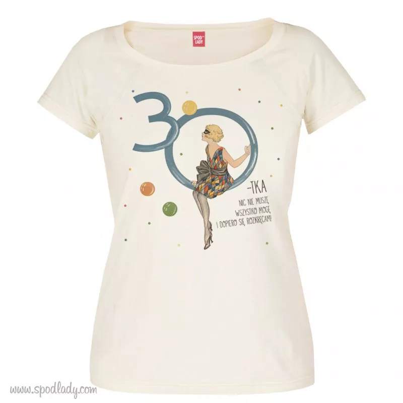 Koszulka damska "30-tka" 