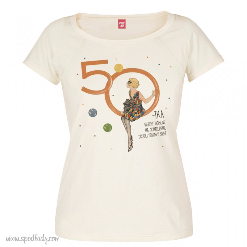 Koszulka damska "50-tka" 