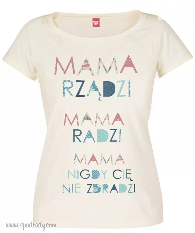 Koszulka damska "Mama rządzi"