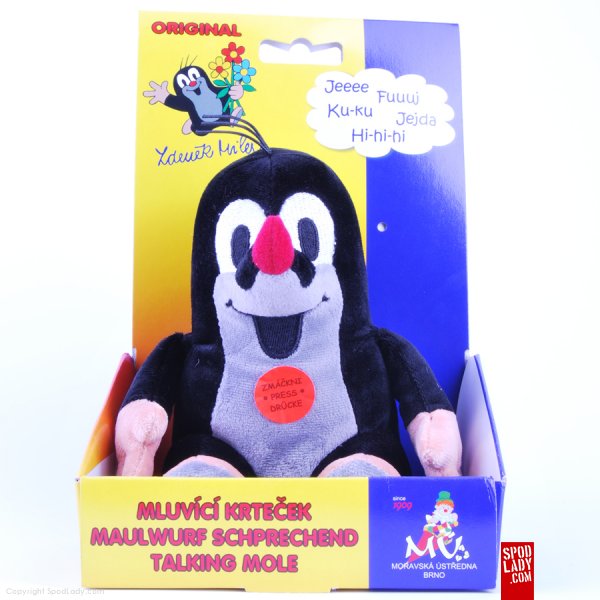 Krecik pluszowy mwicy maskotka