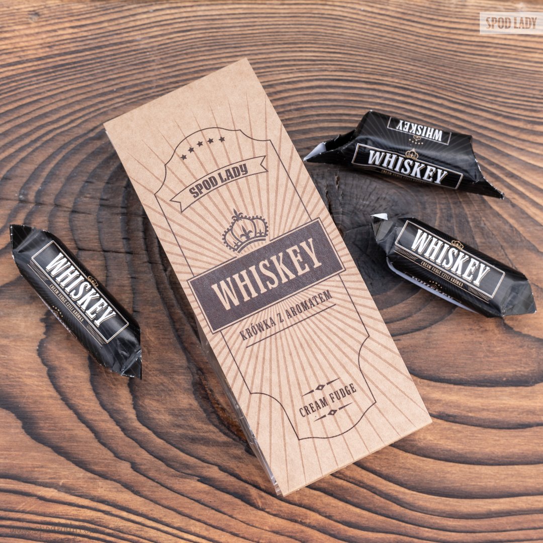 Krwki whisky w firmowej torebce
