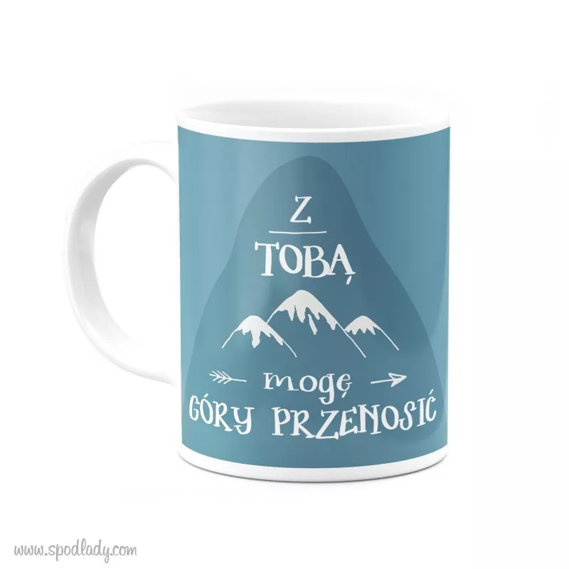 Kubek "Z Tob mog gry przenosi" 