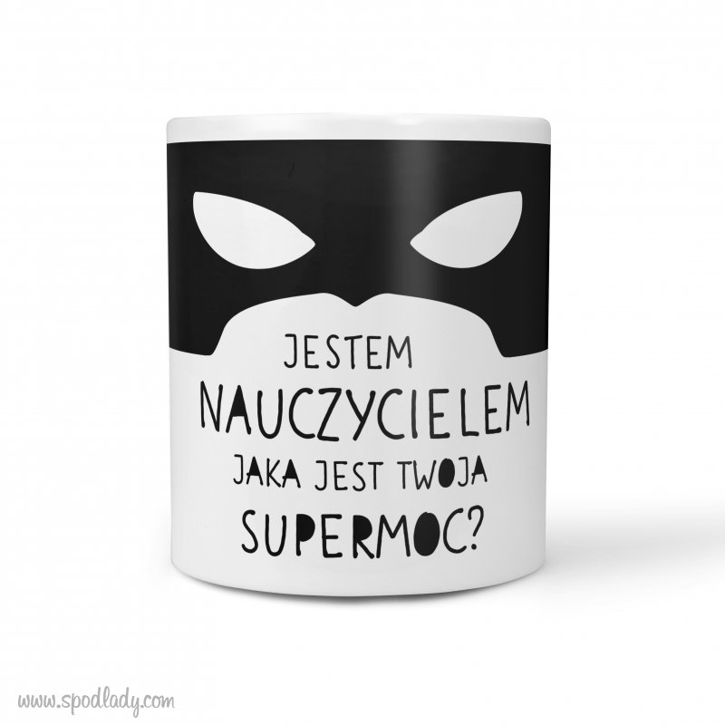 Kubek "Supermoc" dla nauczyciela