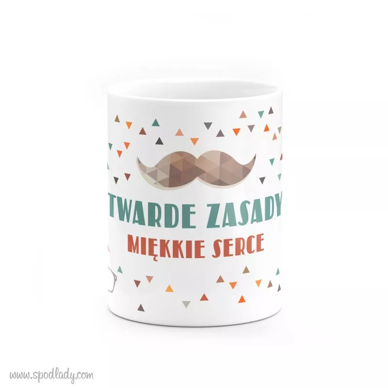 Kubek "Twarde zasady"