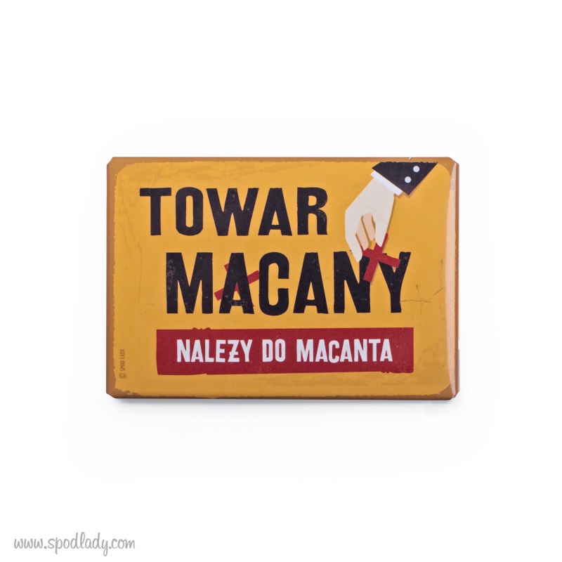 Magnes "Towar macany"