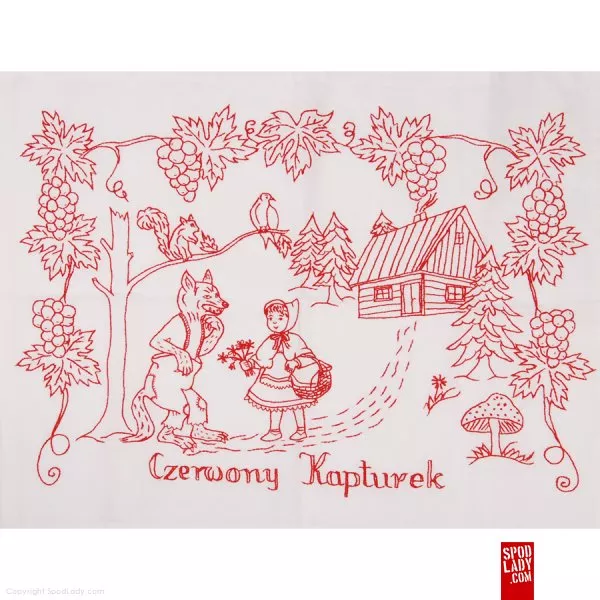 Makatka "Czerwony kapturek"