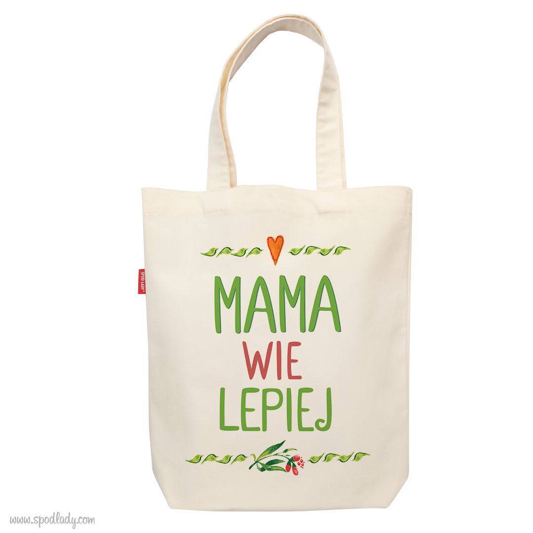 Torba "Mama wie lepiej"