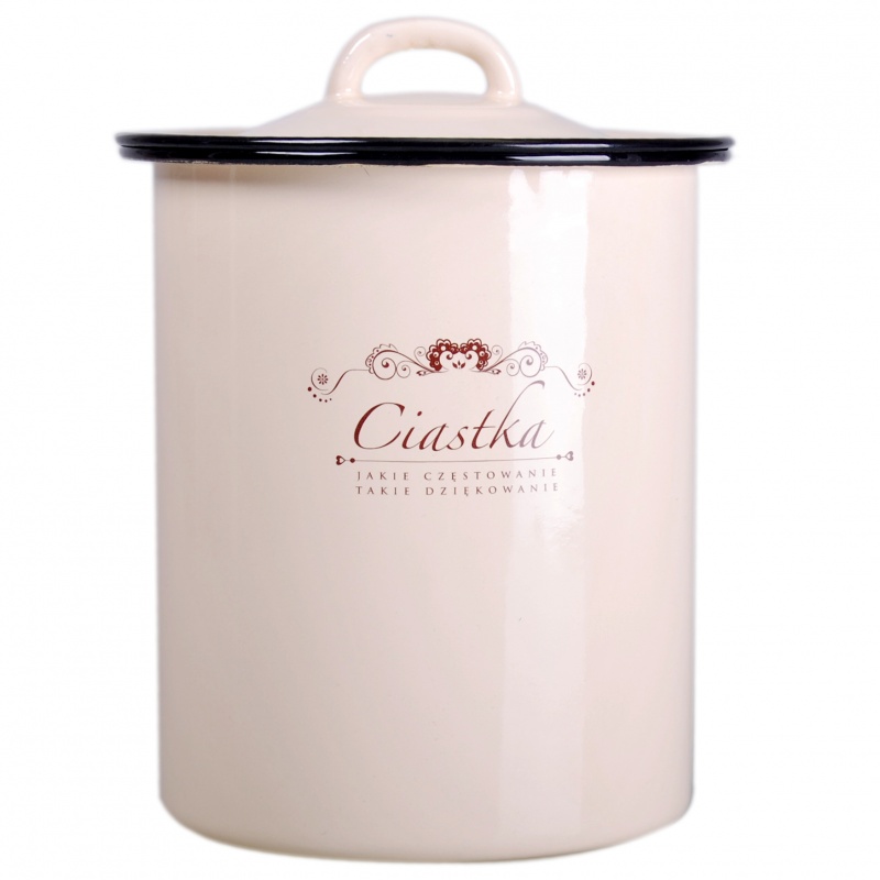 Pojemnik emaliowany "Ciastka"