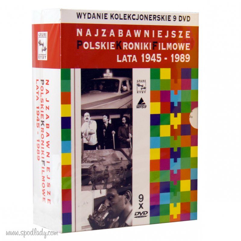 Najzabawniejsze Polskie Kroniki Filmowe box 9 DVD
