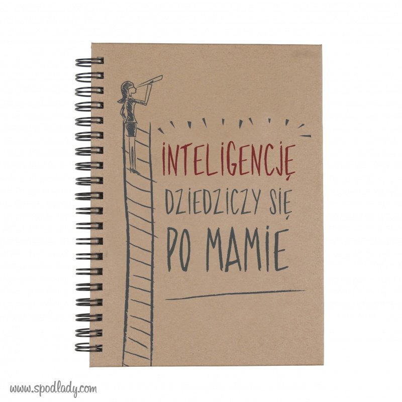 Notes "Inteligencj dziedziczy si po mamie"