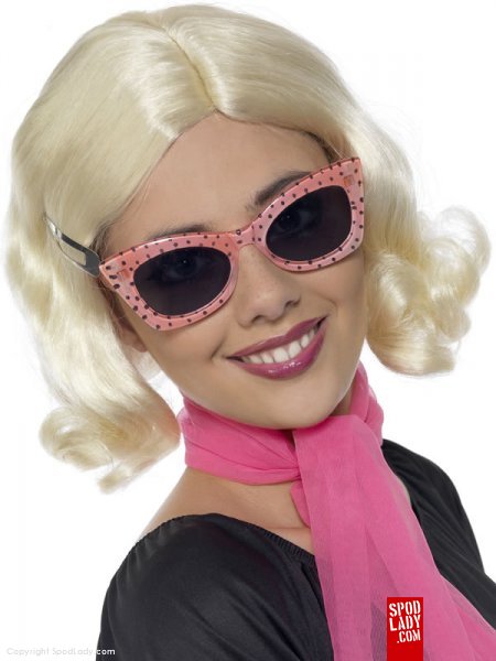 Okulary retro lata 50-te rowe
