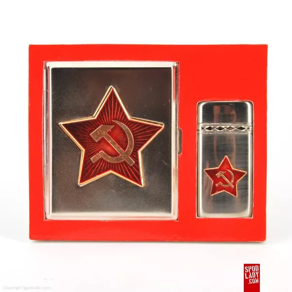 Papieronica i zapalniczka CCCP (ZSRR)