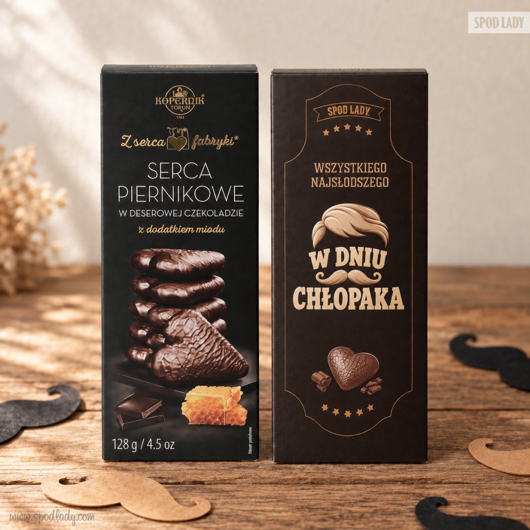 Pierniczki z �yczeniami na Dzie� Ch�opaka