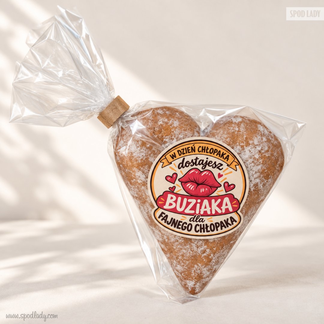 Piernikowy buziak dla fajnego ch�opaka
