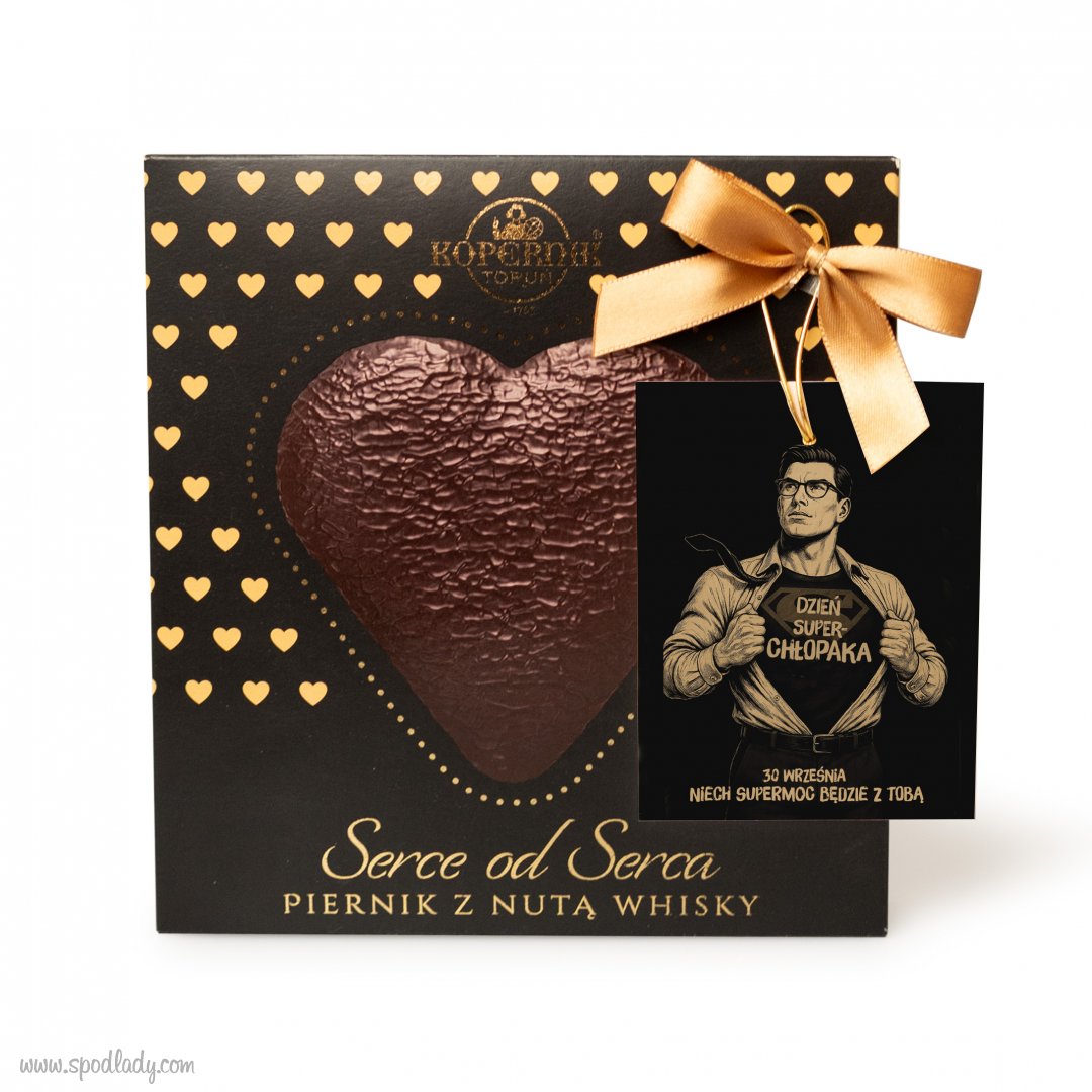Serce piernikowe na Dzie Superchopaka