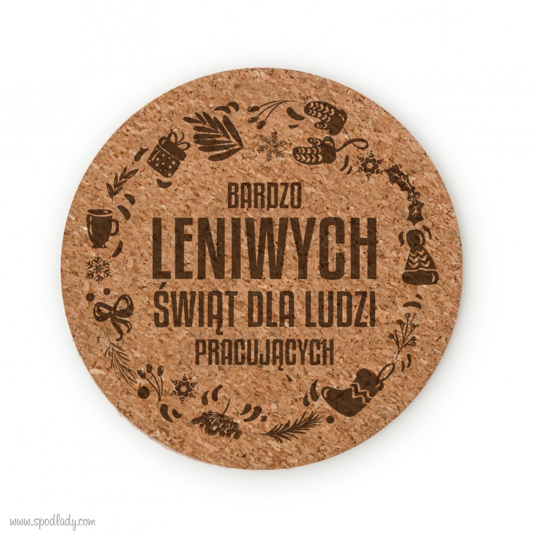 Podkadka korkowa "Leniwych wit"