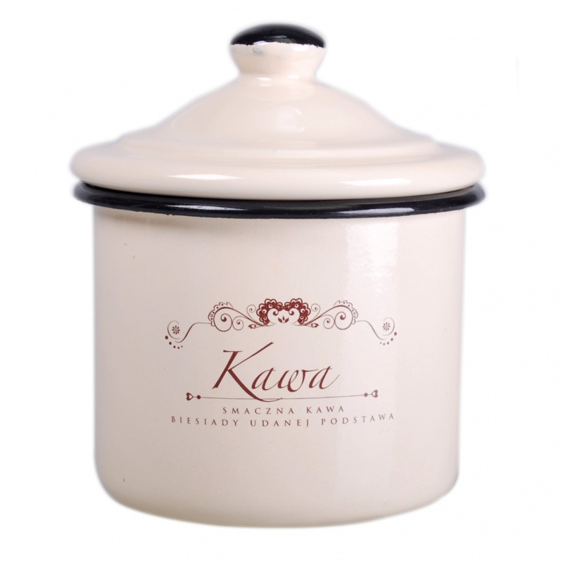 Pojemnik emaliowany "Kawa"