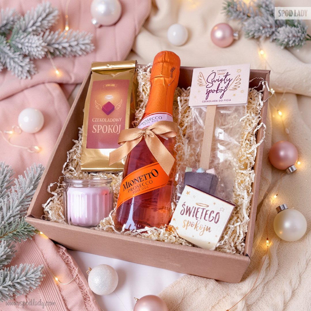 Zestaw "Rowy blask i wieca"