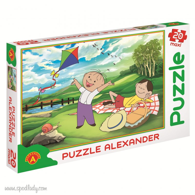 Puzzle Bolek i Lolek "Piknik"