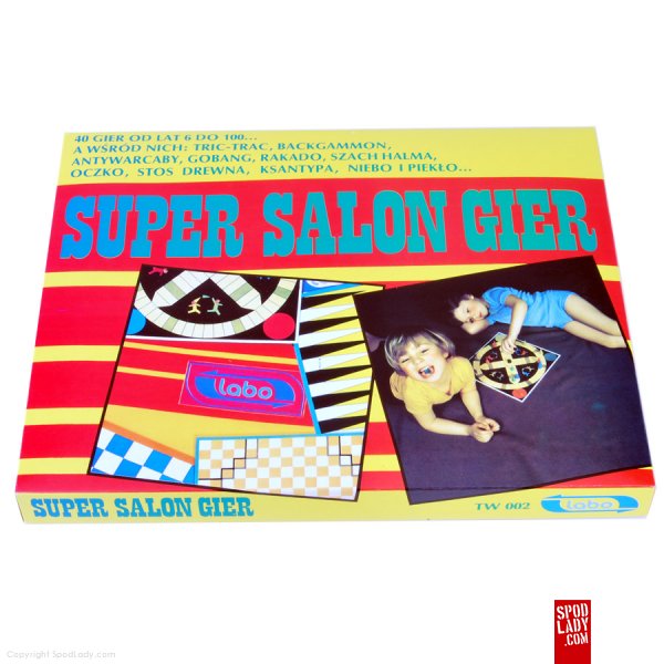 Super Salon Gier Spod Lady Retro Prezenty