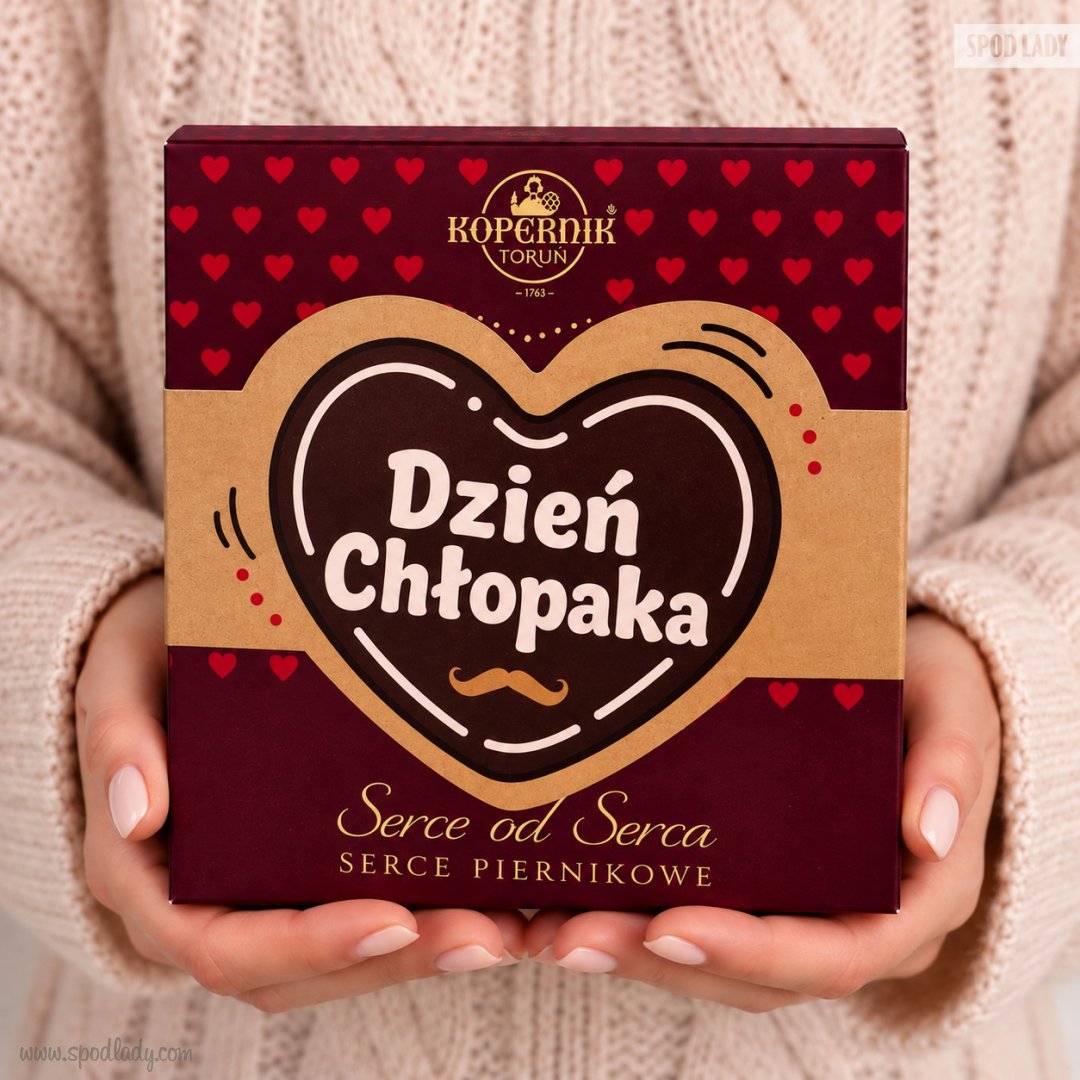 Serce piernikowe na os�od� Dnia Ch�opaka