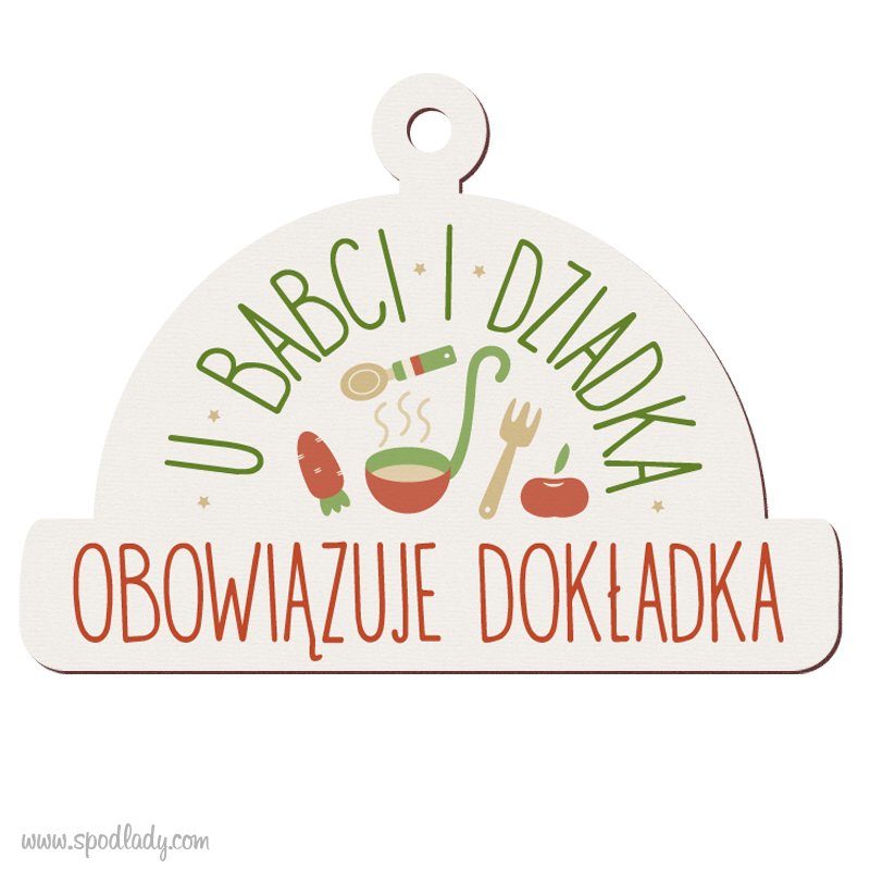 Tabliczka drewniana "U Babci i Dziadka"