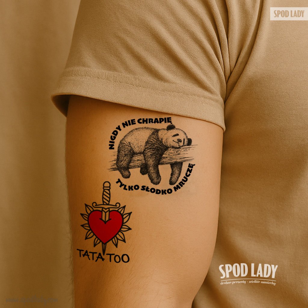 Zestaw tatuay dla taty