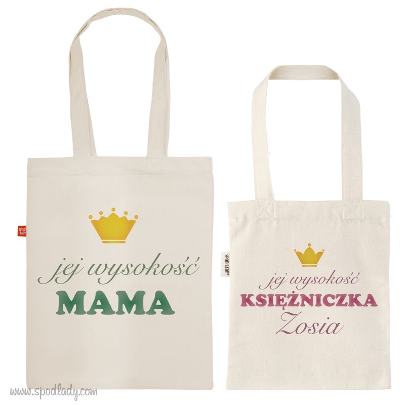 Zestaw 2 toreb "Jej wysoko"