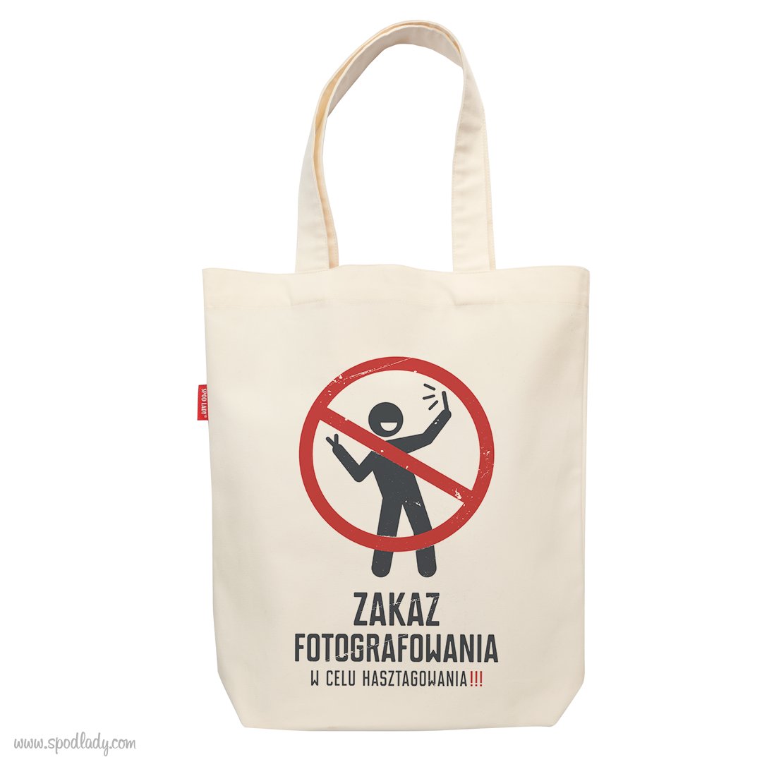 Torba "Zakaz fotografowania"