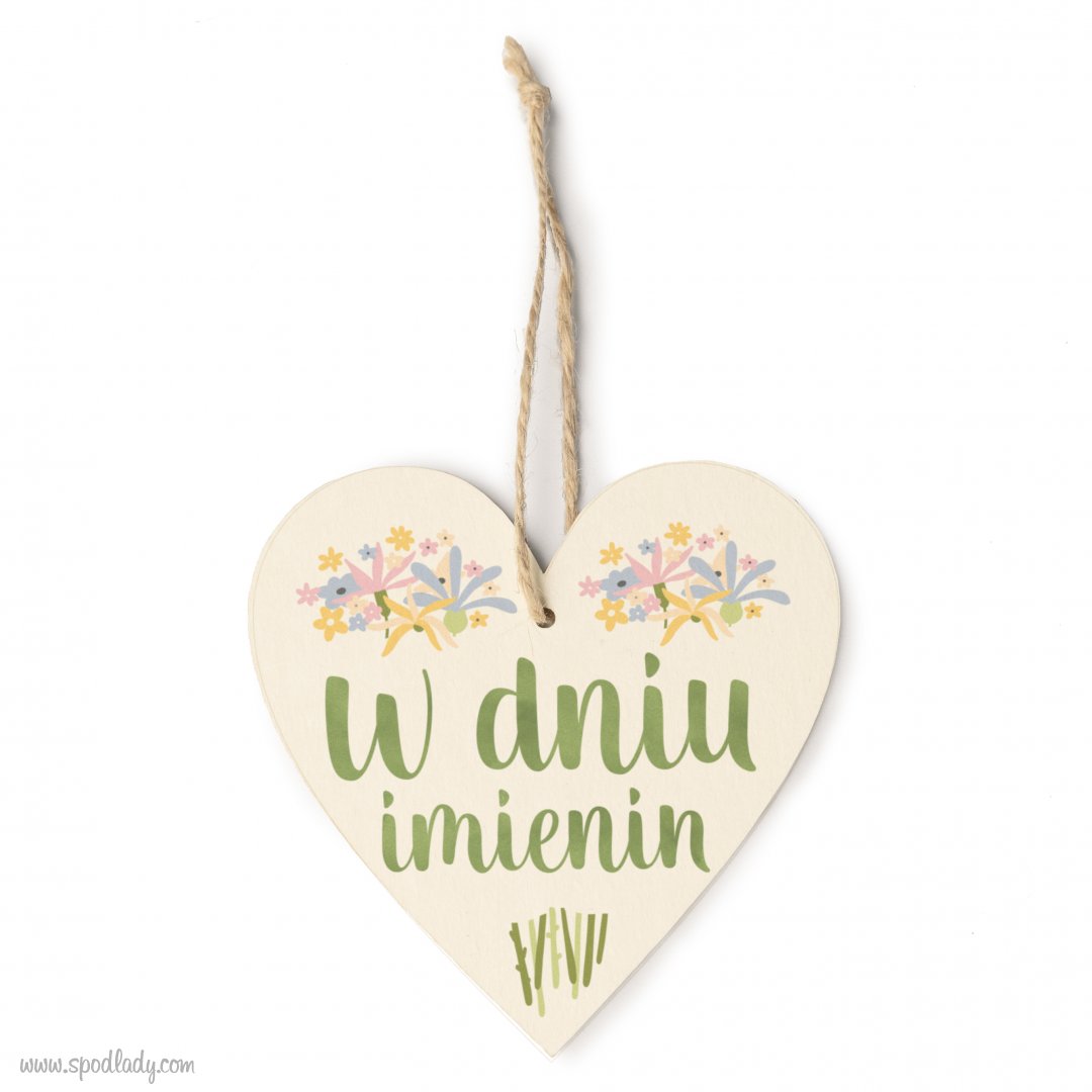Zawieszka "W dniu imienin"