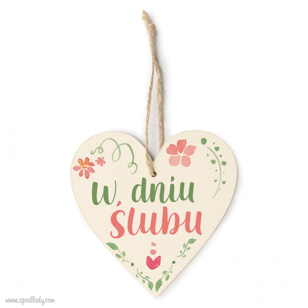 Zawieszka "W dniu lubu"