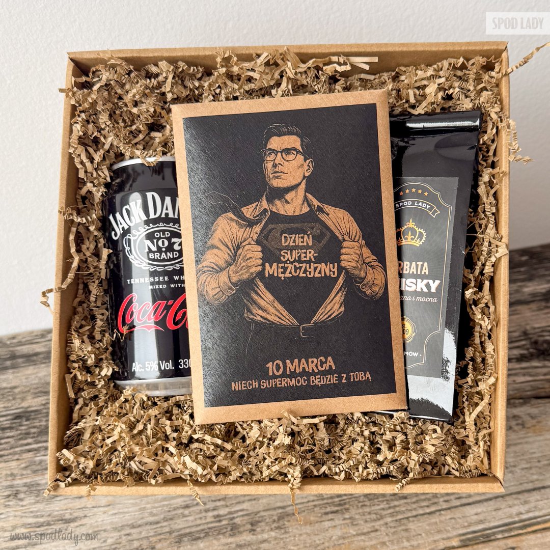 Zestaw dla Super M�czyzny z whiskey
