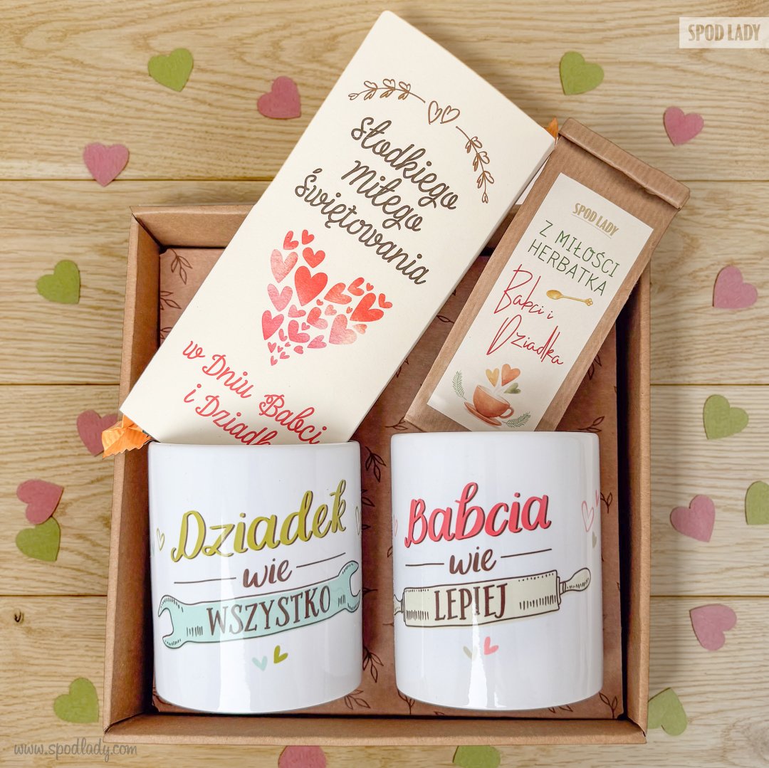 Zestaw "Babcia i Dziadek wiedz� wszystko" z piernikami