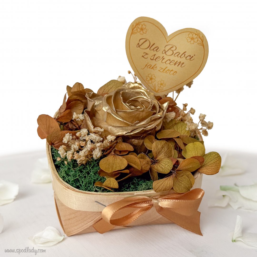 Wieczna z�ota r�yczka dla Babci o z�otym sercu