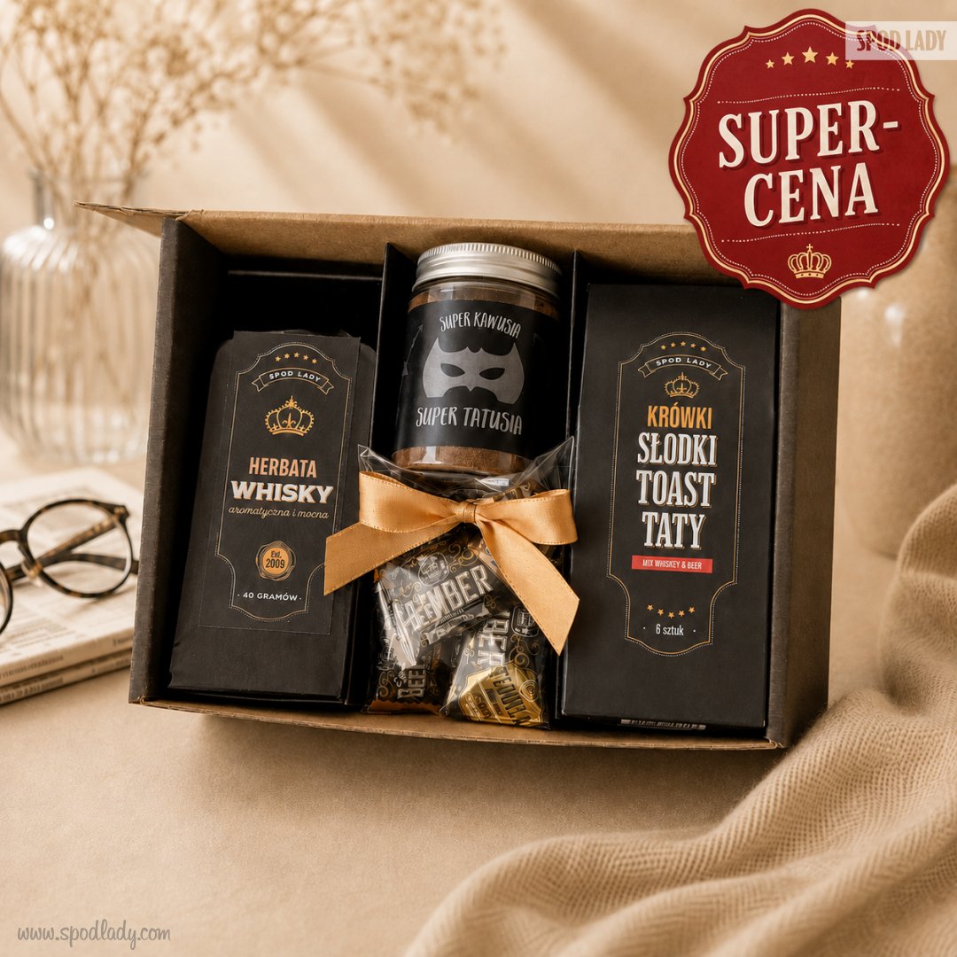 Zestaw dla Taty z aromatem whisky