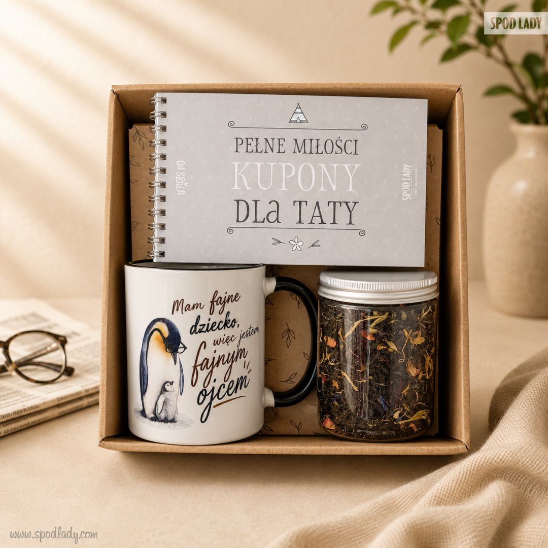 Zestaw dla Taty z kubkiem i kuponami pe�nymi mi�o�ci
