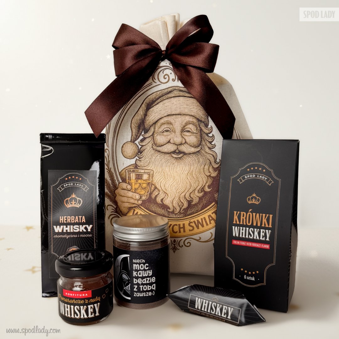 Zestaw w woreczku witecznym z aromatem whisky