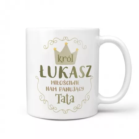 Kubek Kr�l tata na imieniny