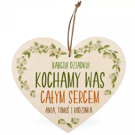  Tabliczka personalizowana "Babcia i Dziadek"